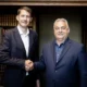 Orbán Viktor utolsó miniszterelnöki munkanapján a Karmelitában fogadta Pásztor Bálintot, a VMSZ elnökét (Forrás: Facebook, VMSZ)