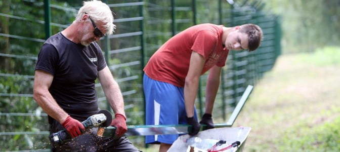 SZLOVÉN KERÍTÉS: A szerbek megkezdték a kerítés építését a szlovénok és a horvátok közé 3