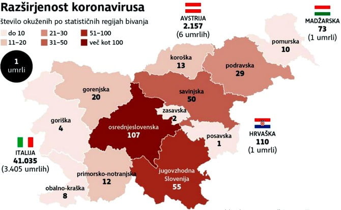 KORONAVÍRUS: Szlovénia kijárási korlátozásokat jelentett be, Horvátország is újabb szigorításokat vezetett be 3