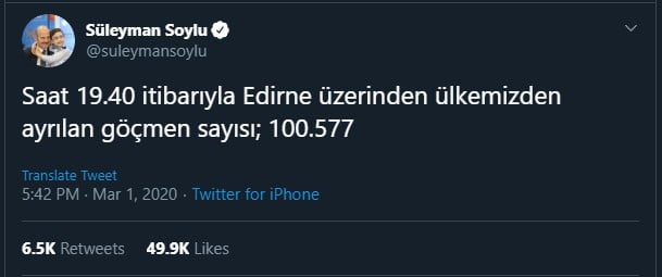 FAKE NEWS: A törökök szerint 80 ezer, a görögök szerint 80 migráns jutott be Görögországba 3