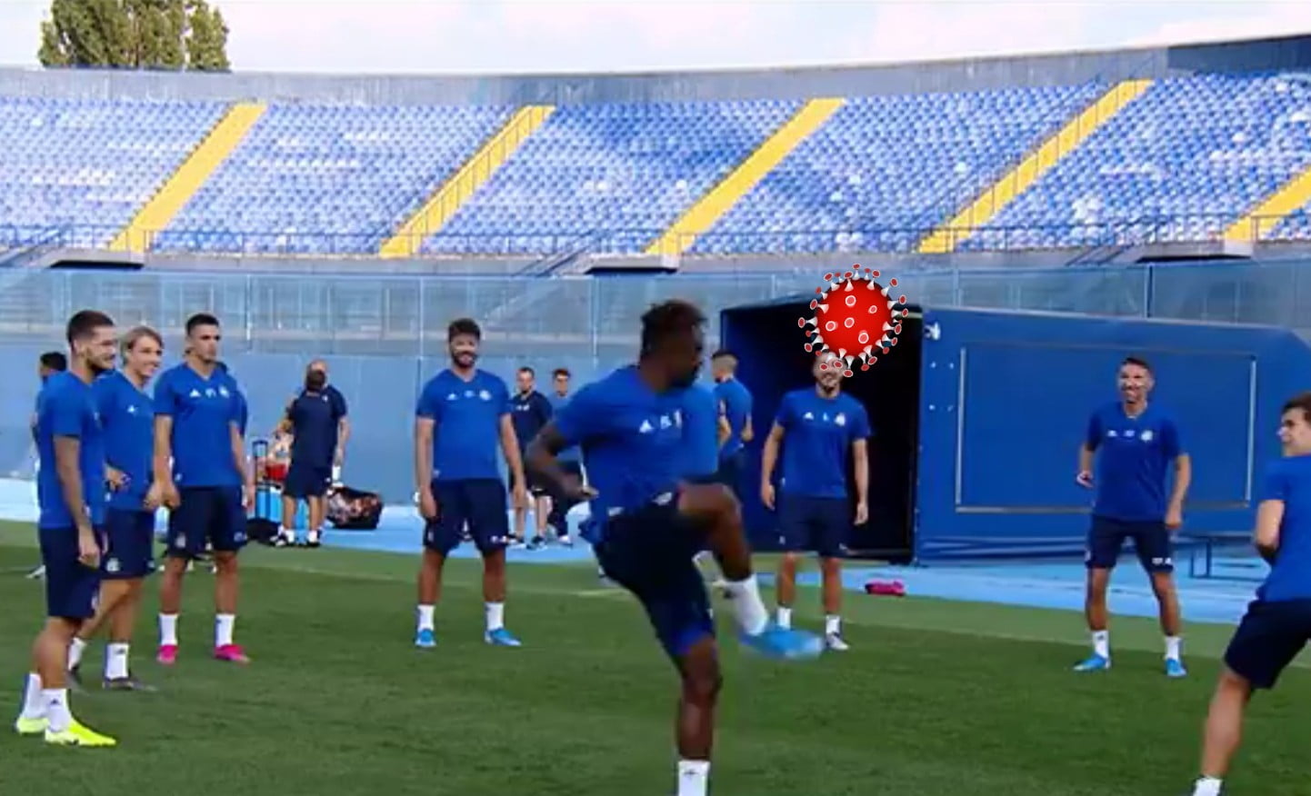 VÍRUSOS FOCISTA: A zágrábi Dinamo egyik játékosa is pozitív lett 3