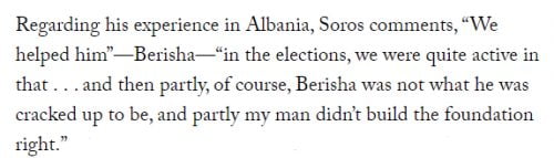 AMERIKA ISMÉT BELENYÚLT: Volt albán elnököt utasítottak ki az USA-ból, avagy Soros György kései bosszúja 5