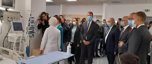 Már ma fogadják az első pácienseket a mišeluki Covid-kórházban