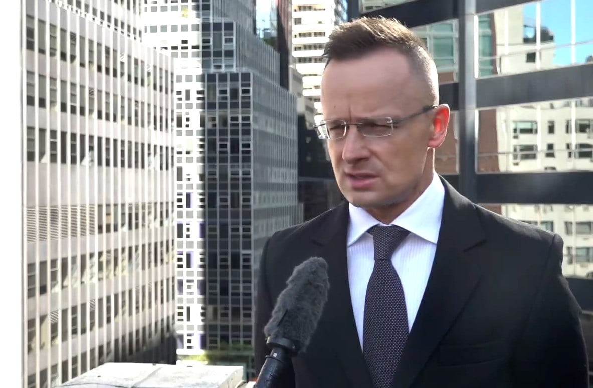 Szijjártó Péter New Yorkban