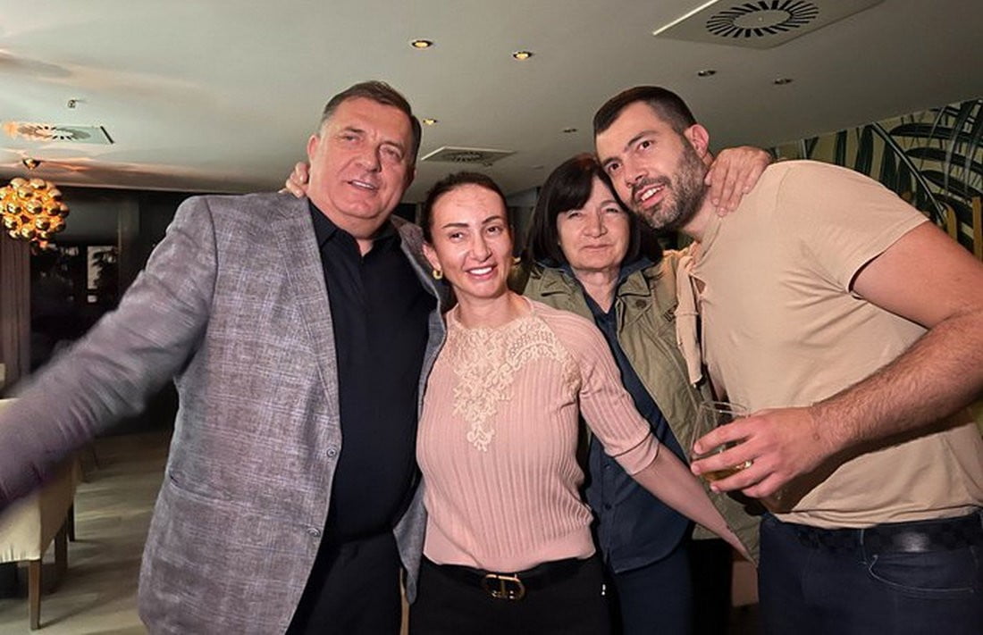 A családom az erősségem -posztolta a Twitteren Milorad Dodik