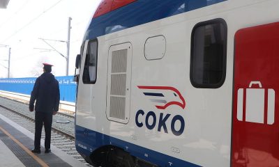 HÁTTAL A MÚLTNAK: A Sólyom vonat az újvidéki állomáson (Forrás: 021)
