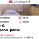 600 euró egy 20 négyzetméteres garzonlakás havi bérleti díja Belgrád Zvezdara városrészében