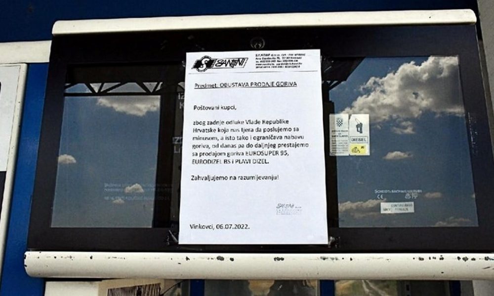 Így értesítik a fogyasztókat a leállásról
