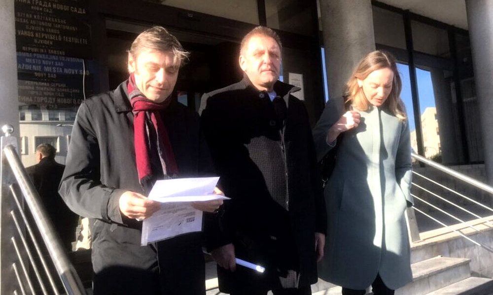ÁTADTÁK, HOGY ELVEGYÉK: Az újvidéki ellenzék megkísérli, hogy elvegye Putyintól a díszpolgári címet (Forrás: Danas)
