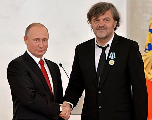 Vlagyimir Putyin és Emir Kusturica