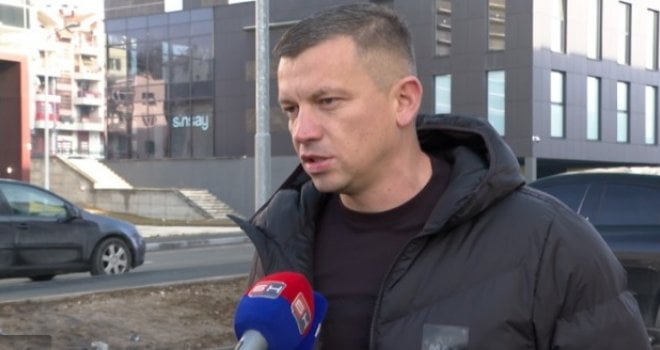 Predrag Nešić, akinek felgyújtották az autóját