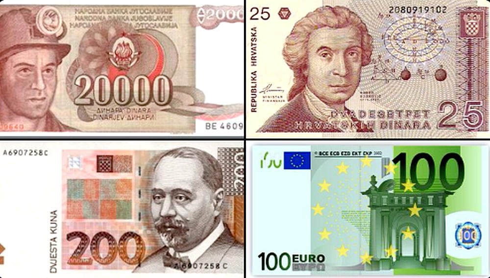 Dinár-kuna-euró