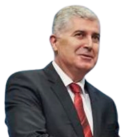 Dragan Čović, a boszniai Horvát Demokratikus Közösség vezetője