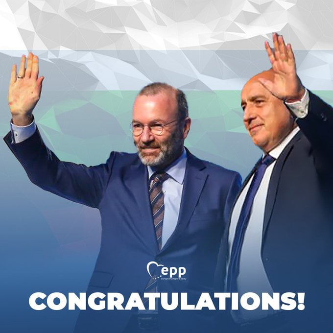 Politikai patthelyzet, de újabb nekifutás: Bulgária ötödjére választ 2 Az Európai Néppárt 2022 októberében azzal gratulált a GERB győzelméhez, hogy Boriszov pártja "kritikus fontosságú Bulgária politikai stabilitása szempontjából". Pedig sejthették, hogy patthelyzet van (Forrás_ EPP)