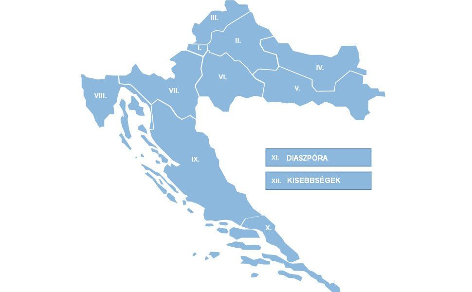 Horvátországi választókerületek