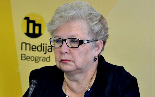 SZERBIA OROSZ SZEMMEL: Akkor is megmentik, ha nem akarja 3 Jelena Guszkova Belgrádban (Forrás: Orosz Tudományos Akadémia)