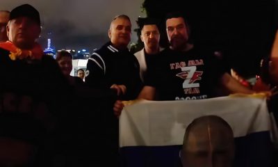 Đoković szerb teniszező édesapja és egy farkas
