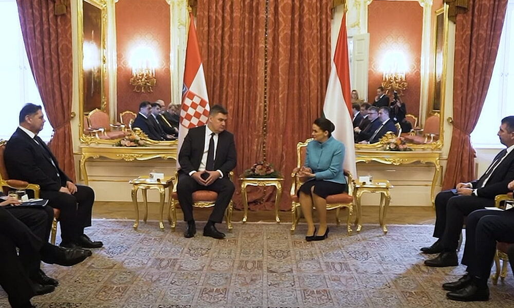 Zoran Milanović (Zoki Bond) és Novák Katalin