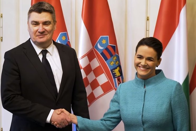 Zoki Bond és Novák Katalin