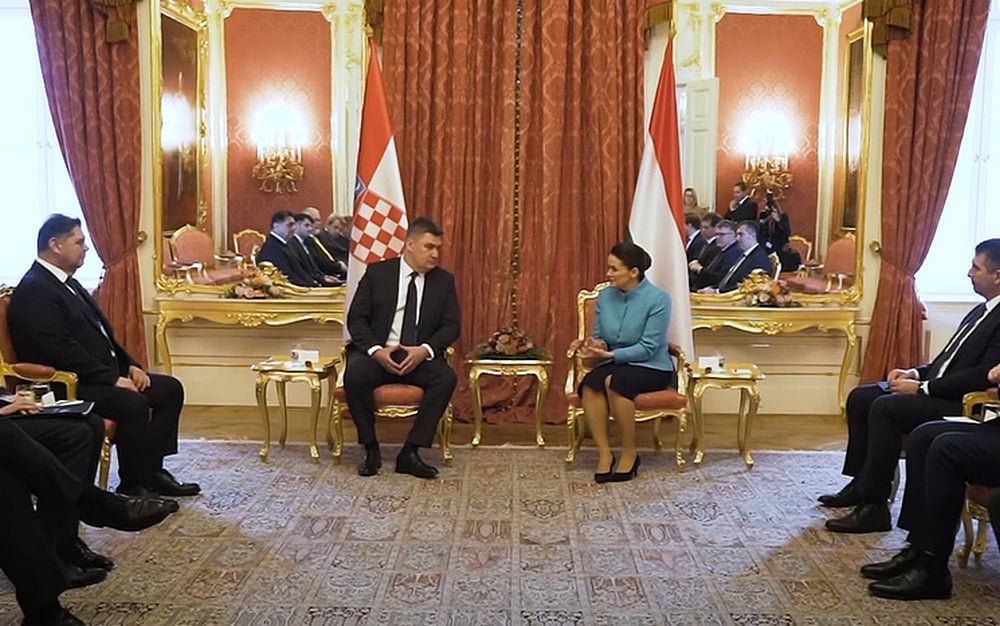 Zoran Milanović (Zoki Bond) és Novák Katalin