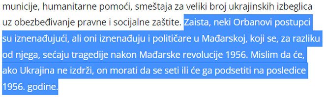 Tolkacs nagykövet szerint Orbánnak emlékeznie kell 56-ra, vagy emlékeztetni kell rá 2 Tolkacs elmondja, hogy mire kellene emlékeztetni Orbánt