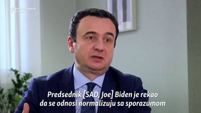 ZSO: A koszovói miniszterelnök a Szabad Európa Rádiónak nyilatkozik