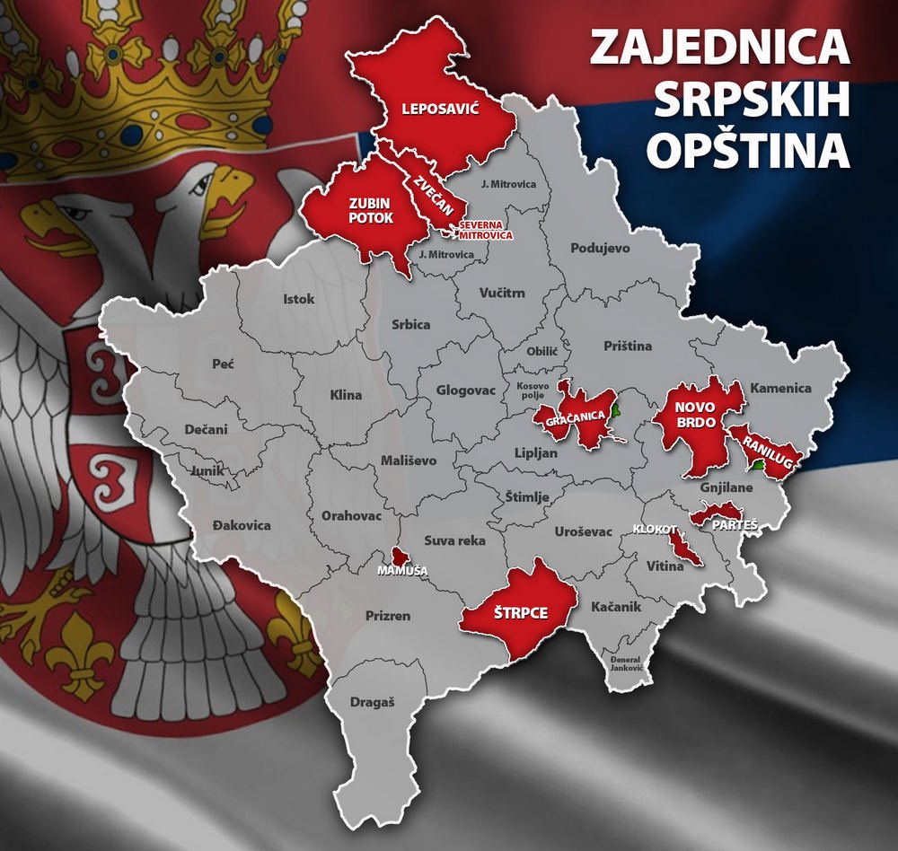 (NEM CSAK) FELTÉTELEZÉS: Ezek a koszovói községek tartoznának a szerbek által követelt Szerb Községek Közösségéhez