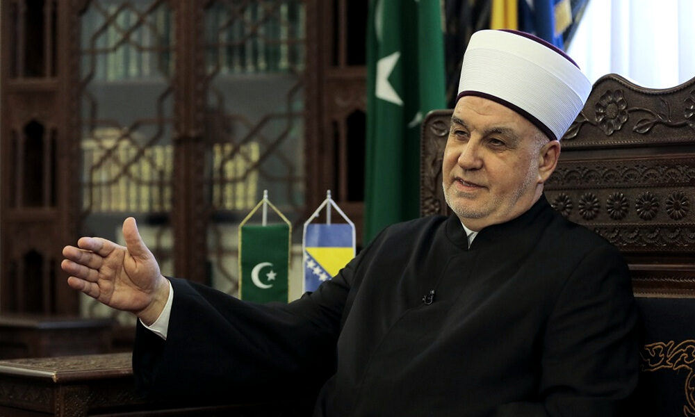 Husein Kavazović bosnyák főmufti (reis-ul-ulema)