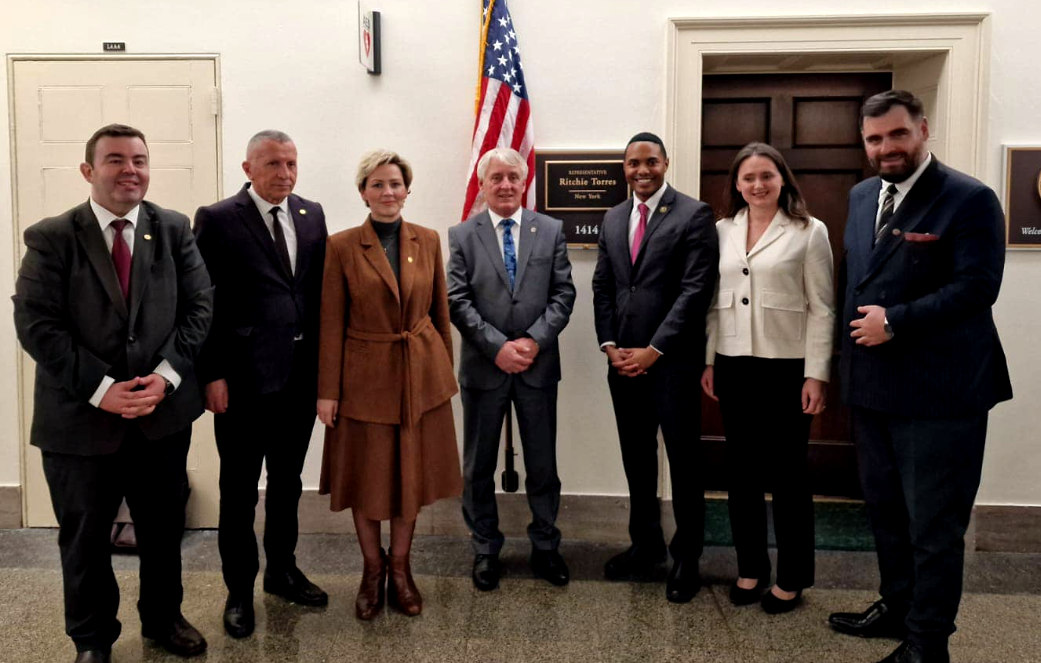 A völgy küldöttsége Washingtonban