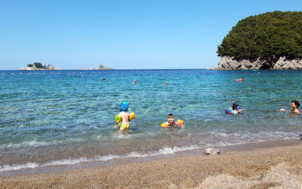 Petrovac, Montenegrói tengerpart