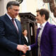 ökölrázás, kézfogás, Brnabić