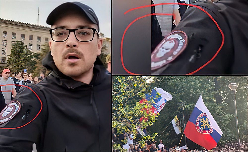 Wagner Csoport, tüntetés / Wagner group at Serbian oppositions protest