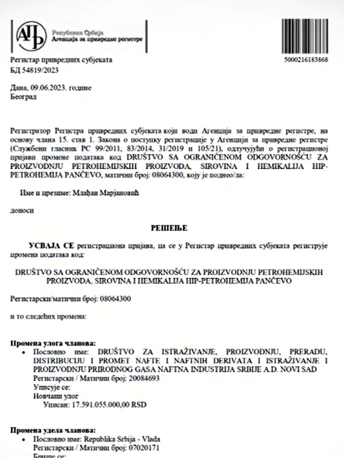 Orosz tulajdonba került a szerb Petrohemija, tud-e ezután is Magyarországra szállítani? 3 orosz tulajdon, Petrohemija