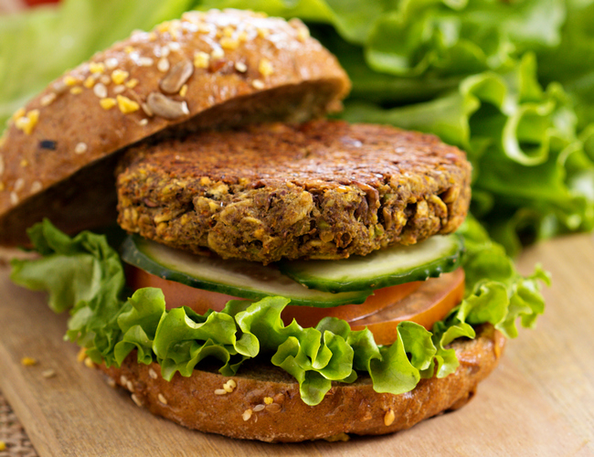 műhús, vegán burger, acbm