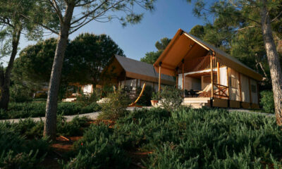 glamping, sátor, lakókocsi
