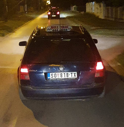 Iszlamista szervezetek vághatnak vissza, ha a szerbek durván bánnak a migránsokkal 2 zombori taxisok