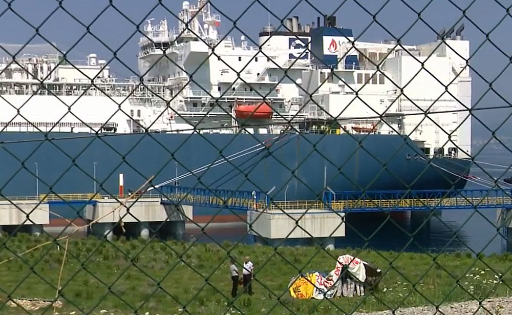 LNG-terminál terminál