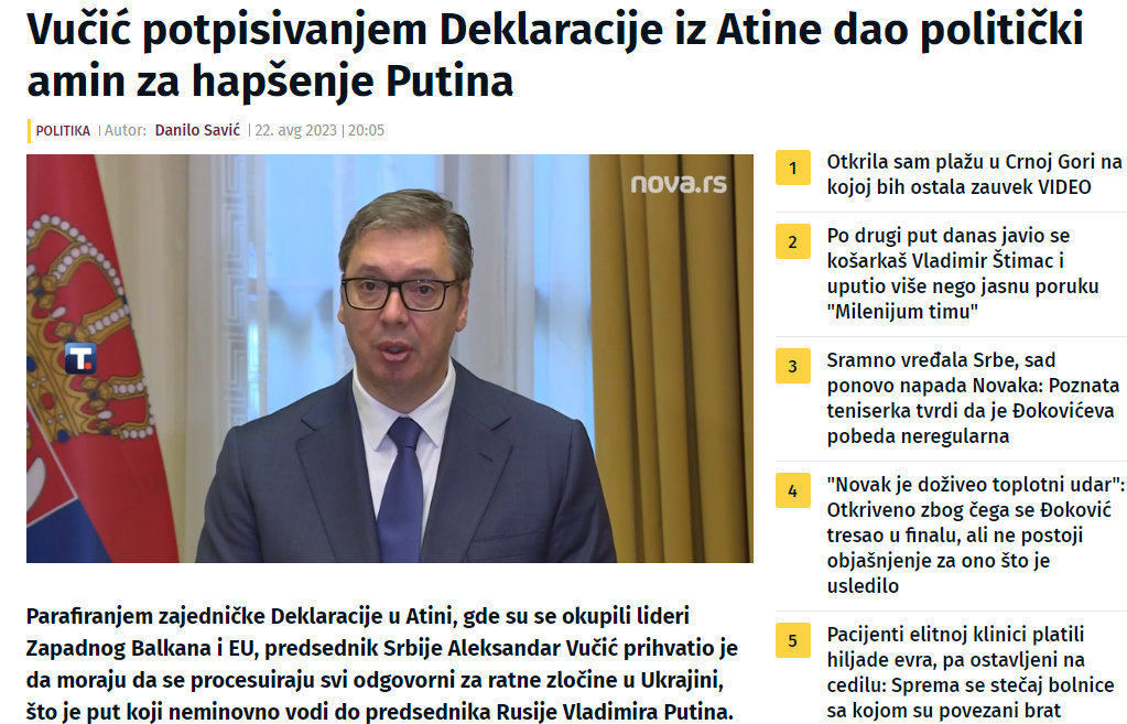 letartóztatás Putyin