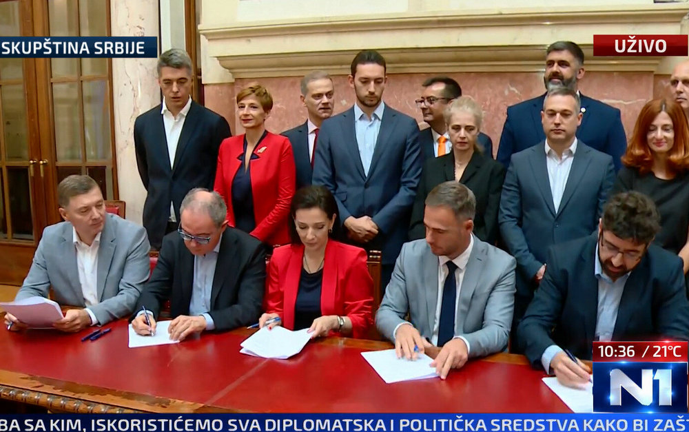 győzelmi megállapodás ellenzék