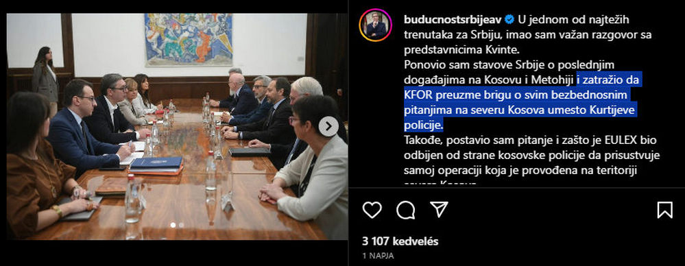 Vučić már kevésbé akarja a KFOR-t az északi területekre, december 17-én választások? 6