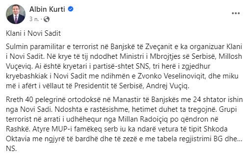 Az újvidéki klán szervezte a banjskai, és a magyar katonák sebesülését okozó zvečani támadást? 2 klán
