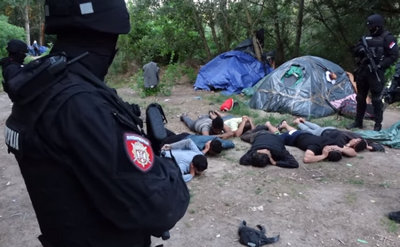 Migránstelep Ókeresztúr térségében
