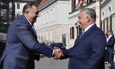 Dodik és Orbán (korábbi felvétel)