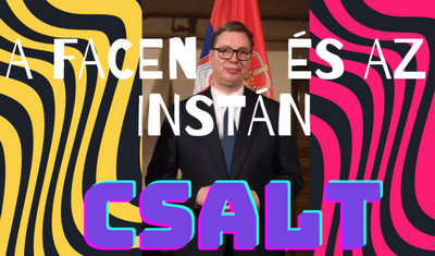 A Meta szerint a szerb elnök és a pártja internetes csalásokkal népszerűsítette magát