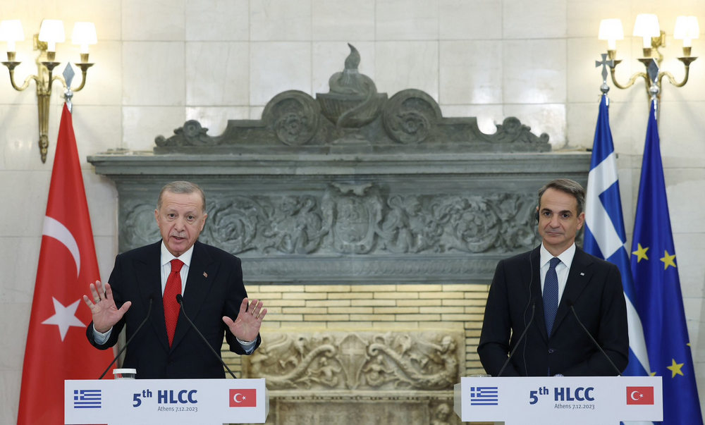 Erdoğan mostani látogatása Athénban sokkal jobb hangulatban telt, mint a legutóbbi