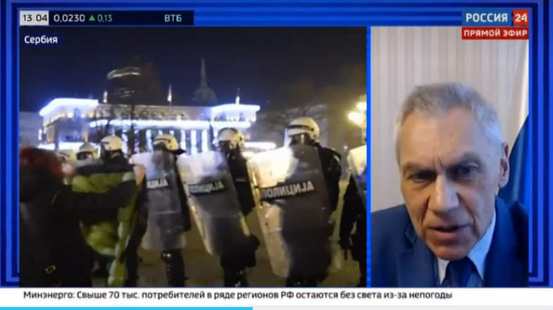 A szerb vezetők és az oroszok tovább nyomatják a belgrádi Majdanról szóló tézist 5