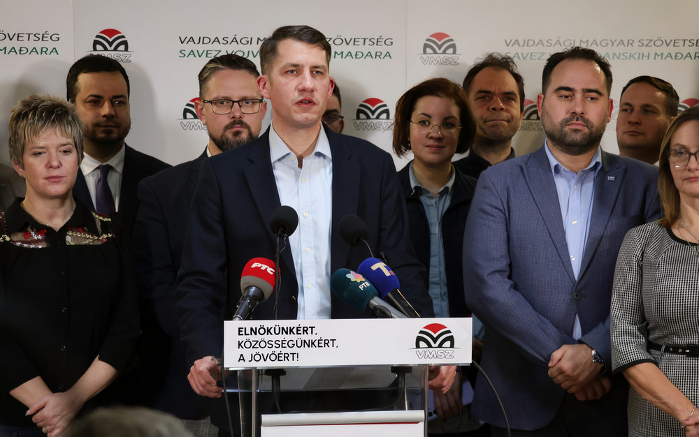 Az ifjú Pásztor szerint a vajdasági magyarság soha nem tapasztalt egységet és tartást mutatott a választásokon (Forrás: VMSZ)