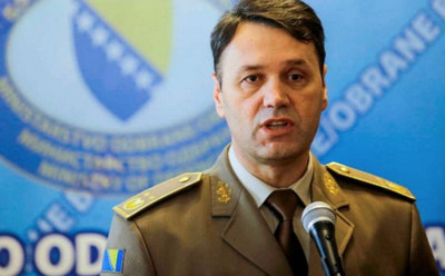 HAZATÉRT AMERIKÁBÓL: Senad Mašović vezérezredes, a bosznia-hercegovinai hadsereg vezérkari főnöke 