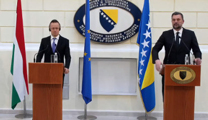 Szijjártó Szarajevóban
