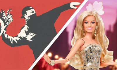 Ahol régebben Banksy vitte egy darabig a prímet, most a cseppet sem kevésbé híres, felettébb kecses BARBIE baba lépett